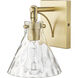 Barlon Indoor Wall Sconce Wall Light in Vintage Brass